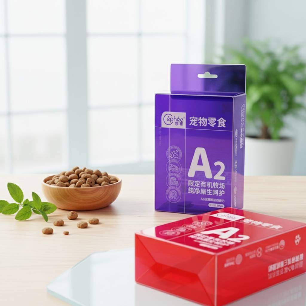 Customizable Foldable PET Box Transparent Display Box for Products and Gift Packaging