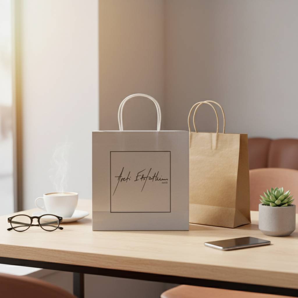 Eco-Friendly Personalized Custom Logo Design Apparel Gift Paper Bag Eco-Friendly Personalized Custom Logo Design Apparel Gift Paper Bag