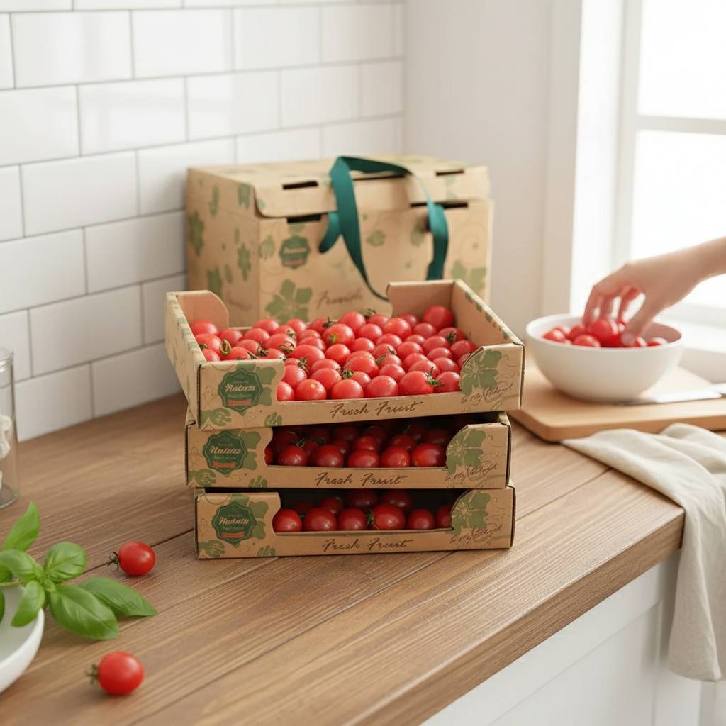 High quality personalized stackable produce packaging box for wholesale suppliers High quality personalized stackable produce packaging box for wholesale suppliers