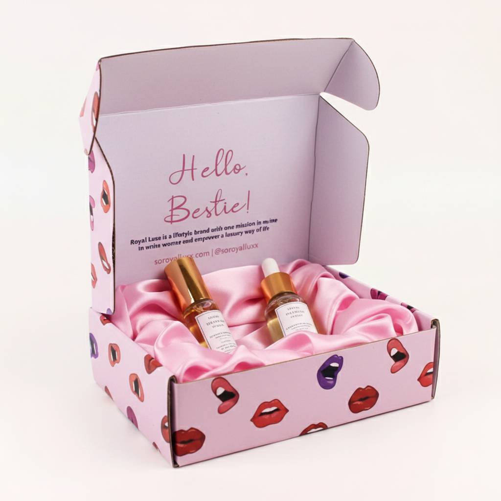 Luxury Custom Printed Shipping Boxes For Cosmetic Products