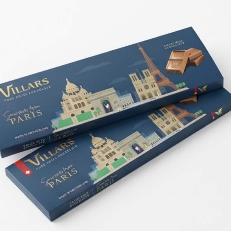 Custom Food Grade Paper Cardboard Paper Sleeve For Chocolate Packaging