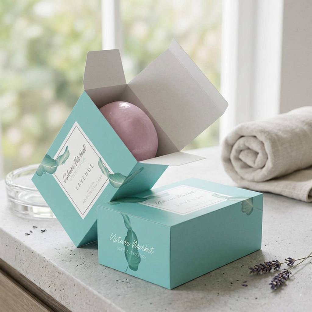 Premium Quality Soap Box Packaging With Modern Aesthetic Design