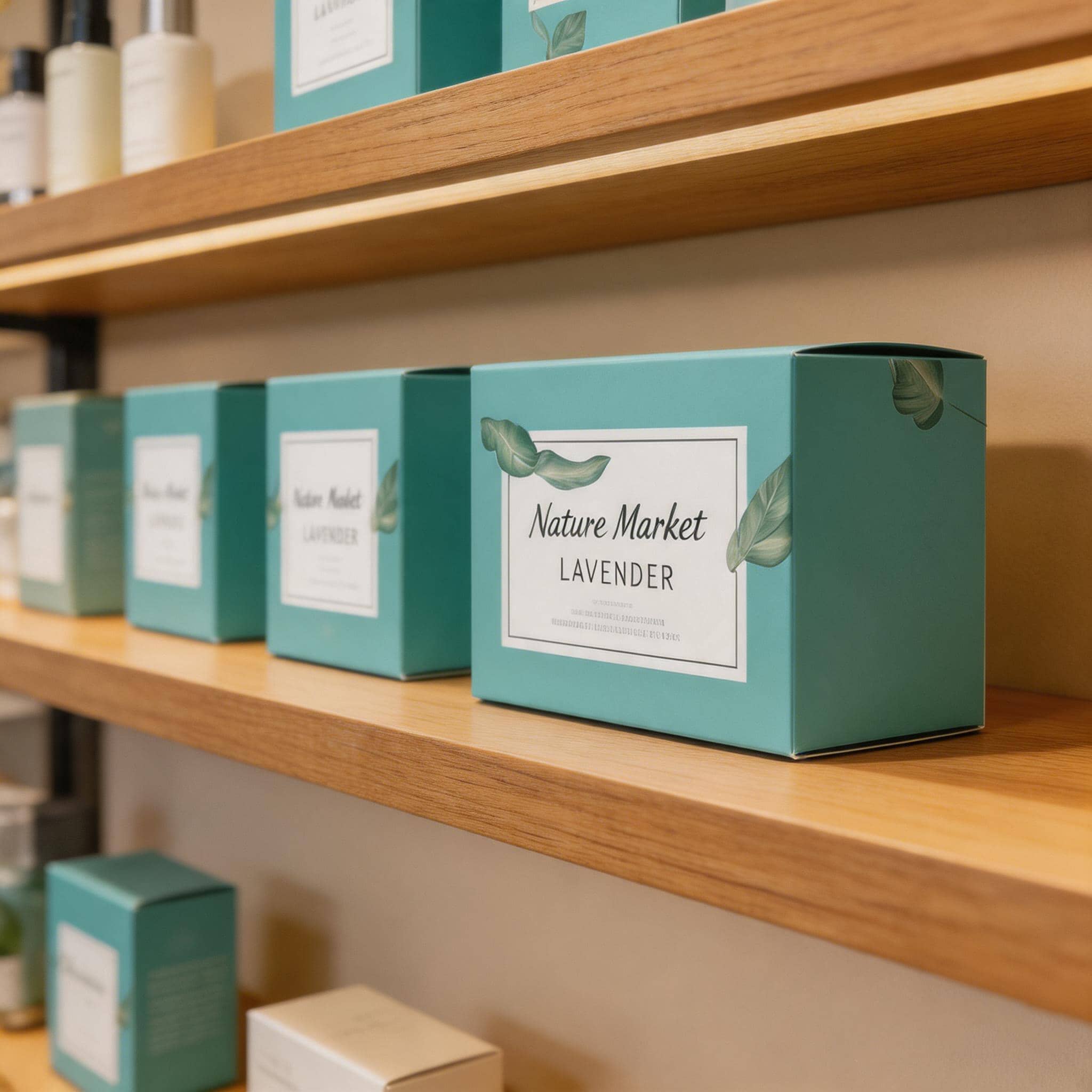 Custom Tiffany Blue Paper Boxes For Bath Bomb Packaging