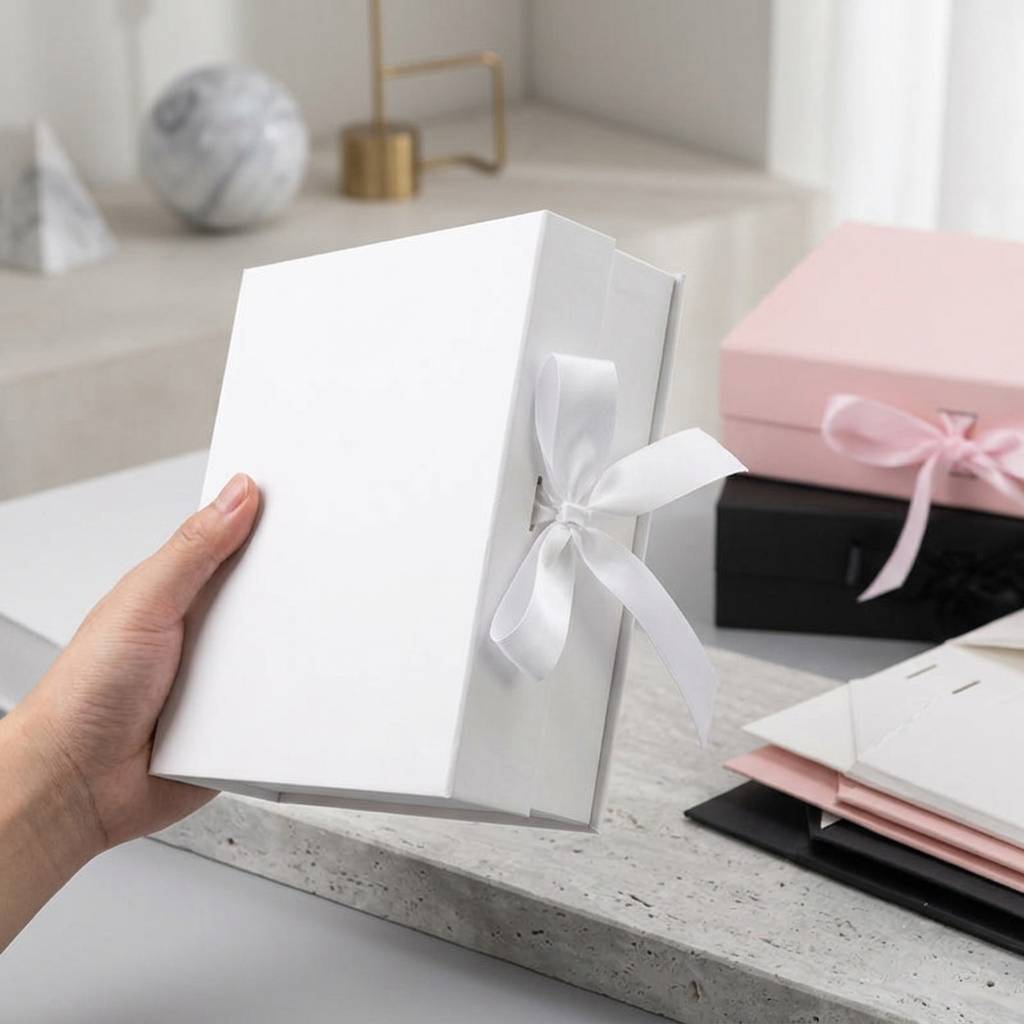 Custom Logo Paper Packaging Box Private Label Luxury Drawer Magnetic Gift Box