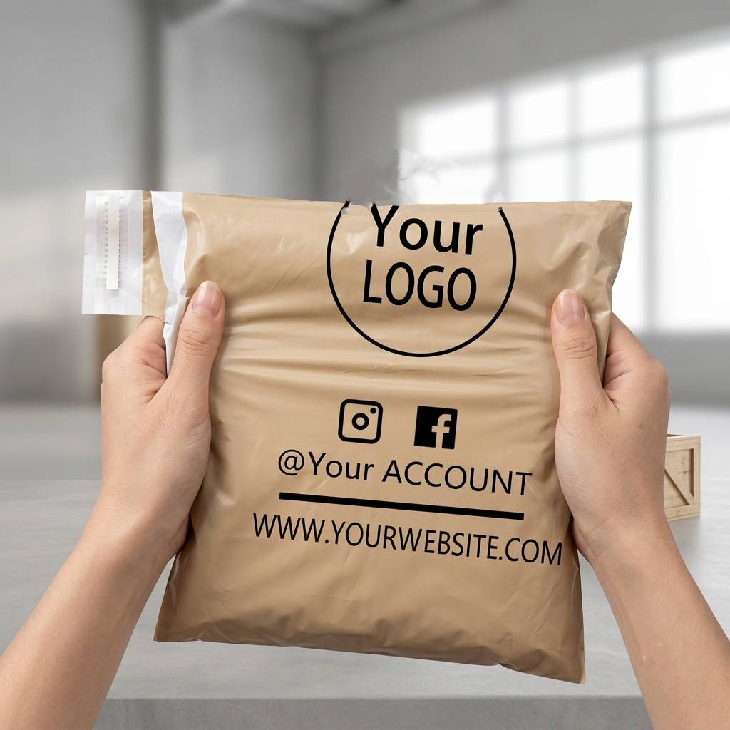 Eco-Friendly Self-Adhesive Waterproof Clothes Shipping Courier Poly Mailing Bag