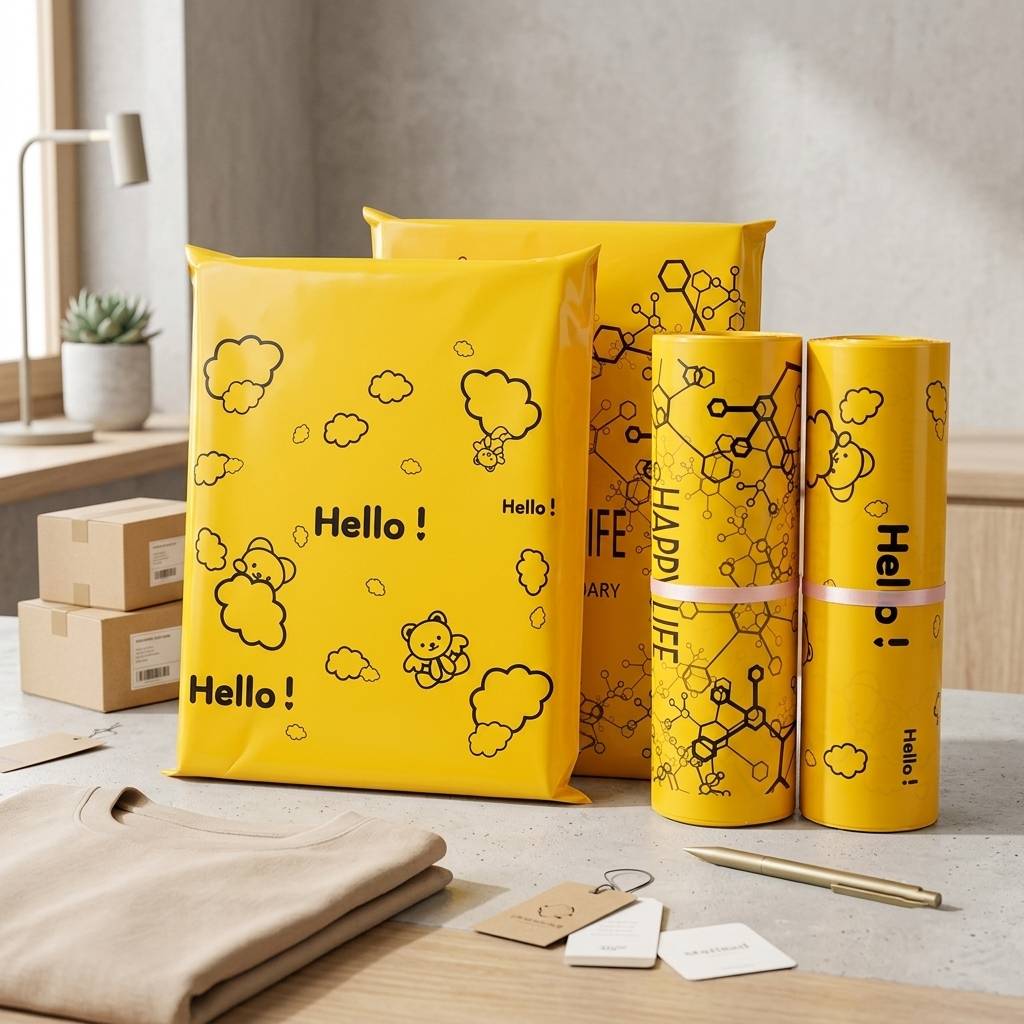 Bespoke Mailing Bag Printing For Cute Boutique Clothing Brands