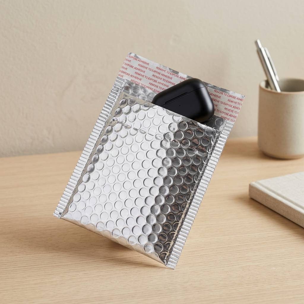Premium Protective Silver Bubble Envelopes With Strong Adhesive Strips