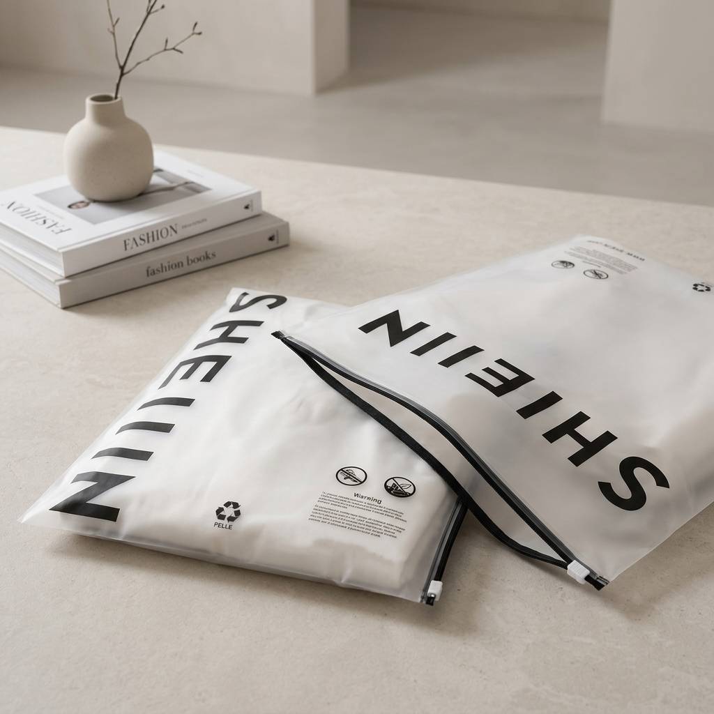 Matte Print Ziplock Poly Lock Plastic Packaging Bag for Clothes Matte Print Ziplock Poly Lock Plastic Packaging Bag for Clothes