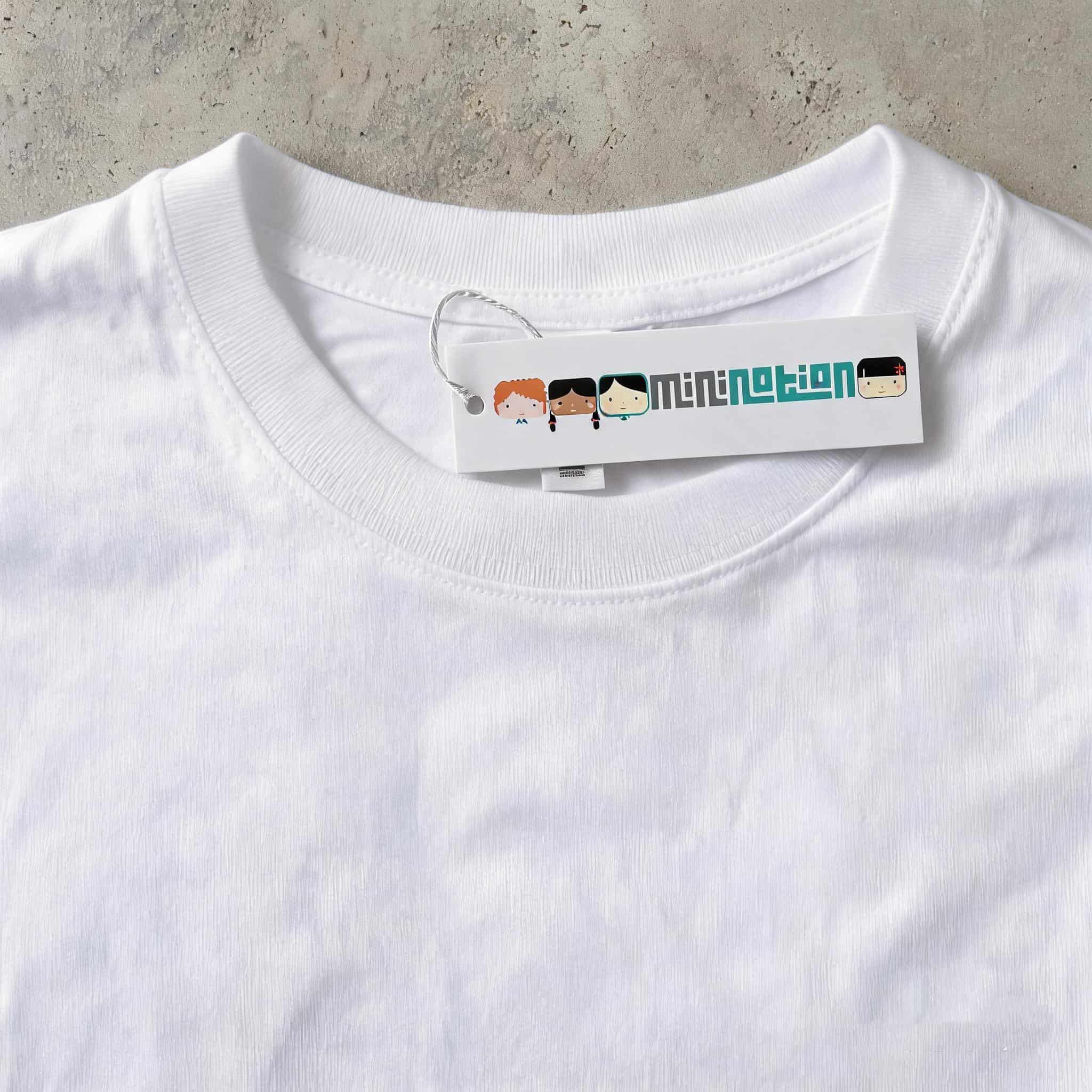 Art Paper Apparel Label Hang Tags Matte White Emboss Hang Tag with String