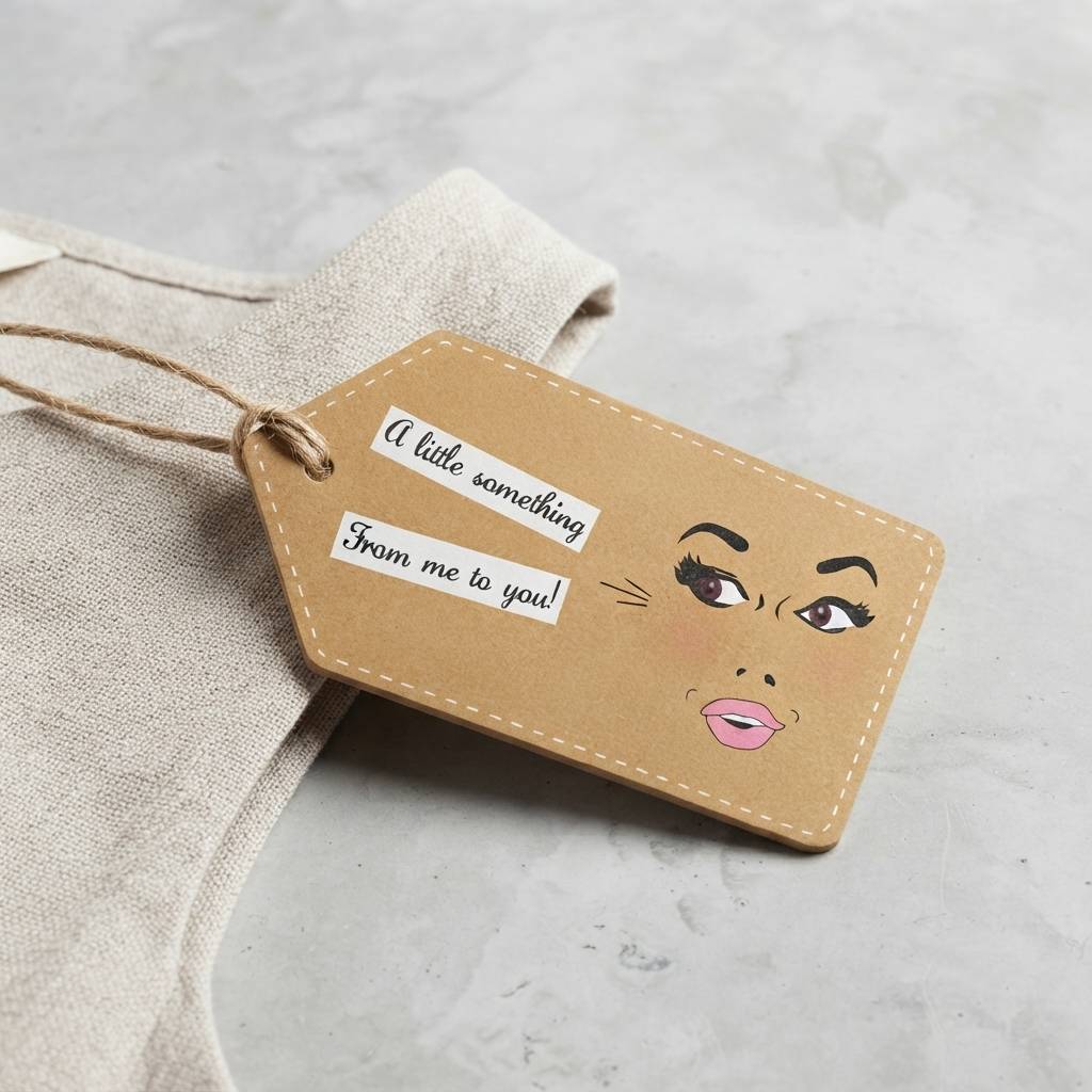 Personalized Garment Tags Featuring Creative Art For Clothing Brands
