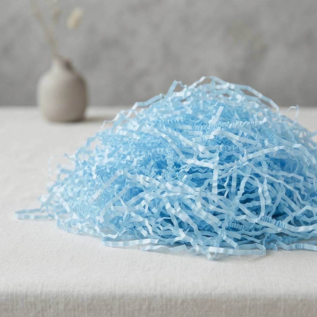 Premium Crinkle Paper Shred For Luxury Gift Box Packaging