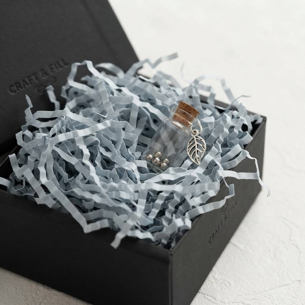 Custom Shredded Paper Filler For Elegant Boutique Retail Packaging