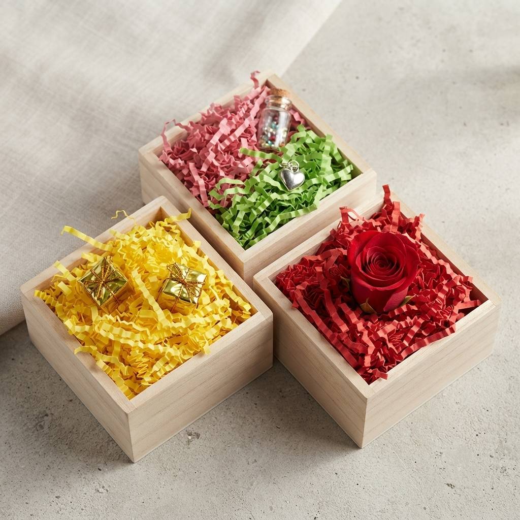 Eco-Friendly Recycle Cutting Paper Shredded Filler Paper for Gift Box Eco-Friendly Recycle Cutting Paper Shredded Filler Paper for Gift Box