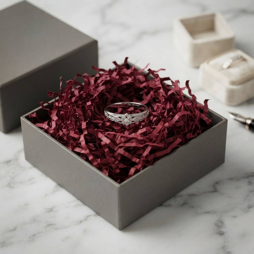 High-Quality Crinkle Shredded Paper For Sophisticated Gift Presentation