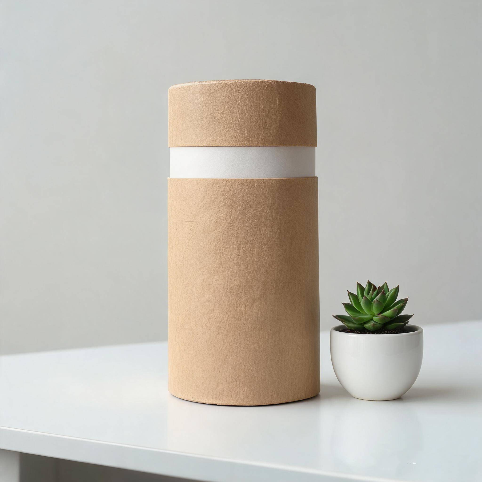Customized Round Cardboard Tea Packaging Cylinder Kraft Paper Tube Packaging with Logo Printing Customized Round Cardboard Tea Packaging Cylinder Kraft Paper Tube Packaging with Logo Printing