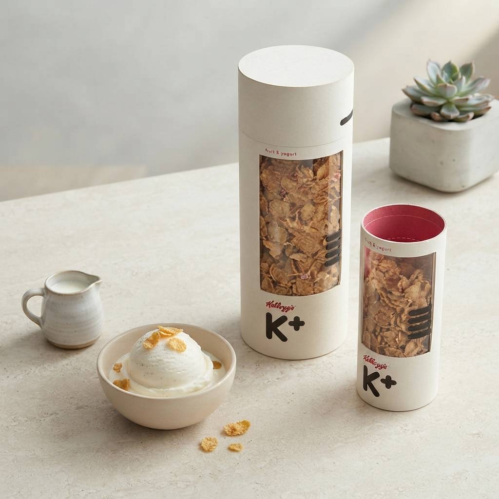 Durable Paper Tube Packaging for Wholesale Food and Snacks