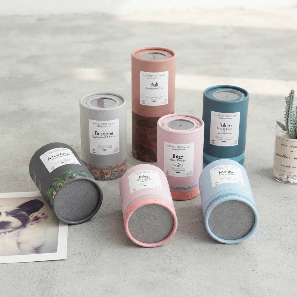 Eco-Friendly Custom Paper Tubes for Premium Scented Candle Packaging