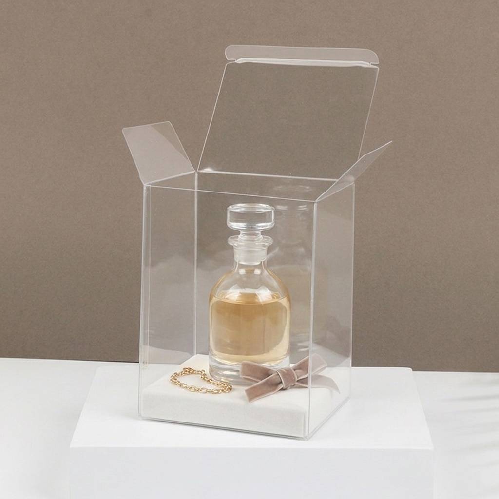 Professional Custom Clear Plastic PVC Box for Cosmetics and Gift Packaging
