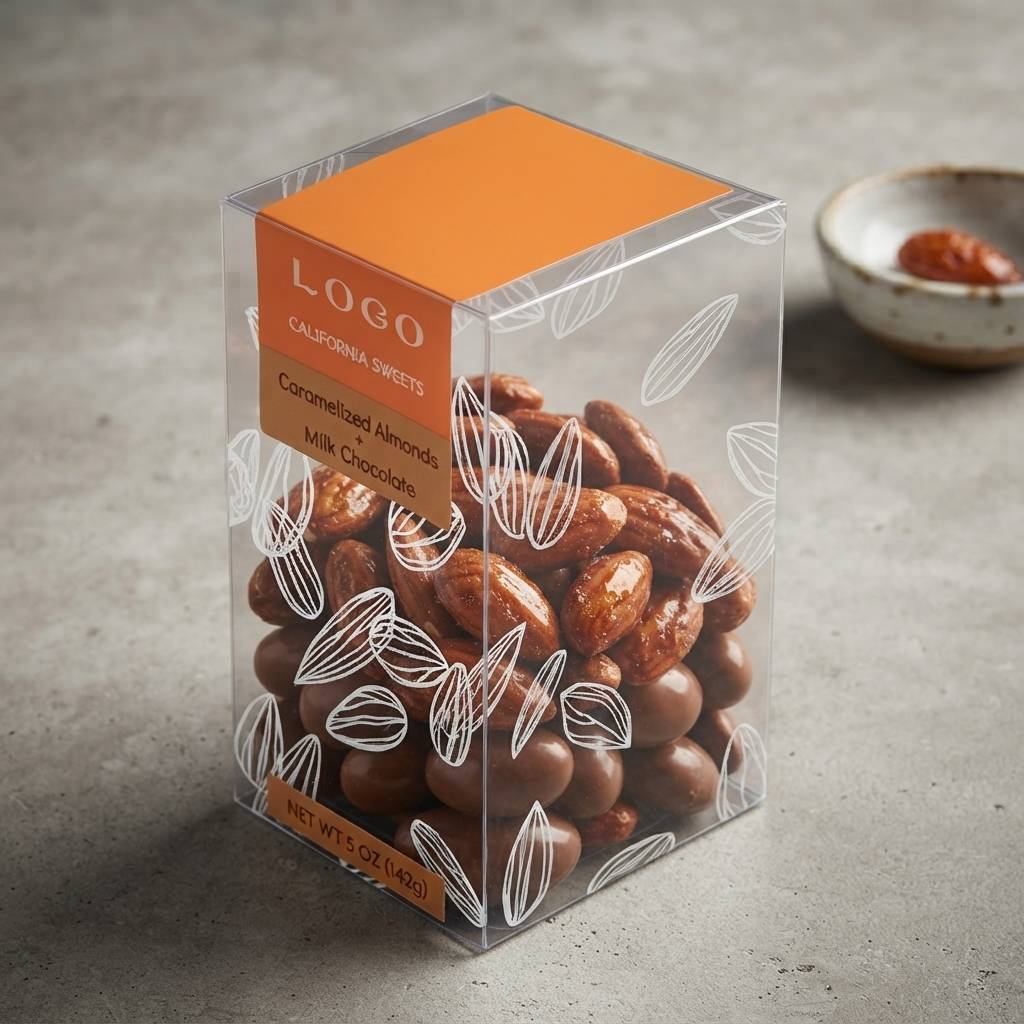 Wholesale Custom Clear PVC Boxes with Logo for Retail Food Packaging