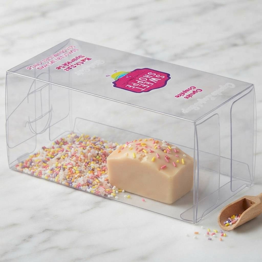 Clear Plastic PVC PP PET Foldable Rectangular Gift Packaging Box with Custom Embossing Clear Plastic PVC PP PET Foldable Rectangular Gift Packaging Box with Custom Embossing