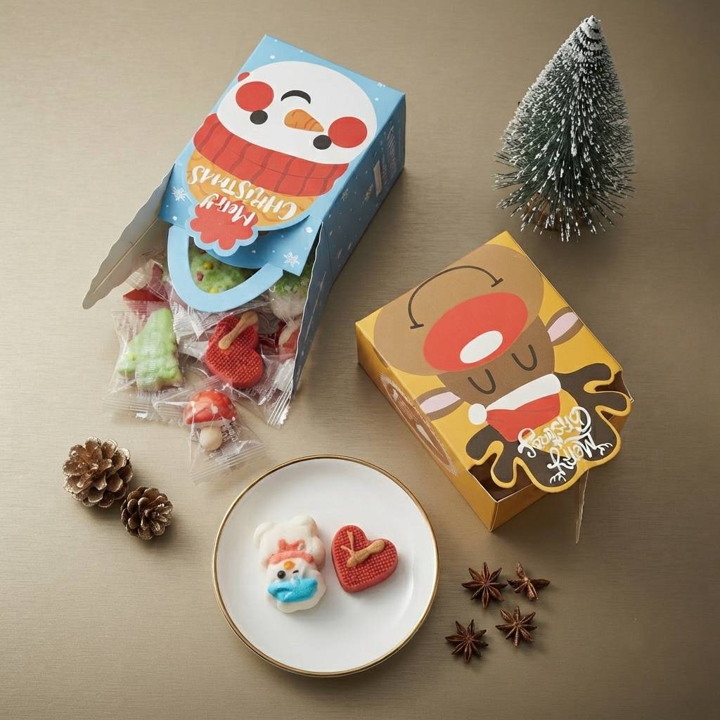 Custom Logo Christmas Packaging Boxes For Seasonal Shipping
