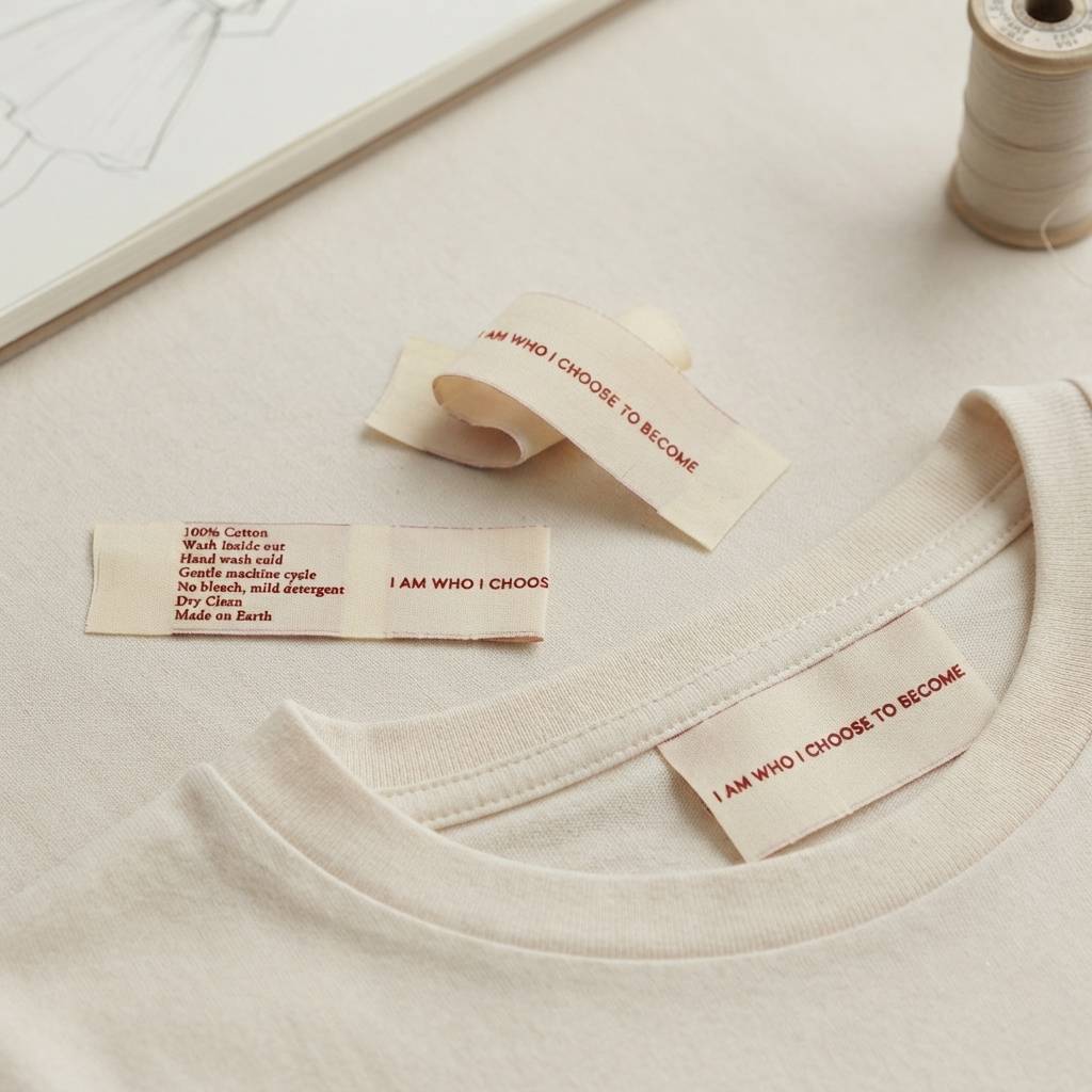 Custom Brand Logo Clothing Labels Free Design Clothing Woven Label for Garment Custom Brand Logo Clothing Labels Free Design Clothing Woven Label for Garment