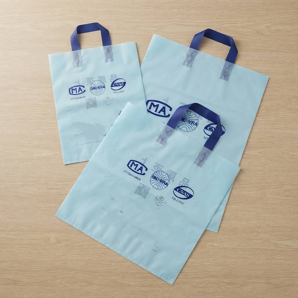 Wholesale Personalized PP Soft Loop Handle Bags For Boutique Retail