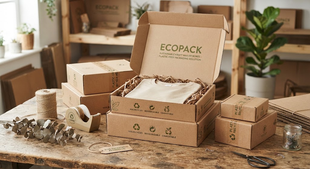 Wholesale Custom Design Paper Shipping Box With Minimalist Brand Logo